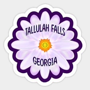 Tallulah Falls Georgia Sticker